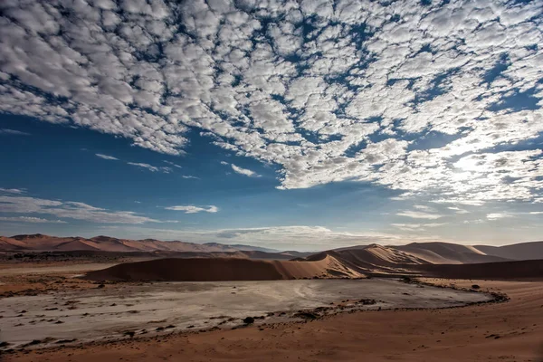 Gurun Pasir Merah Daerah Sossusvlei Namib Naukluft National Pak Namibia — Stok Foto