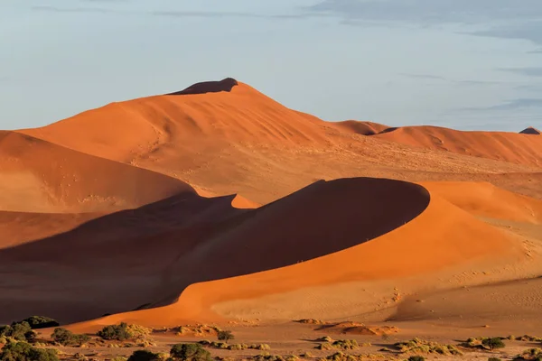 Gurun Pasir Merah Daerah Sossusvlei Namib Naukluft National Pak Namibia — Stok Foto