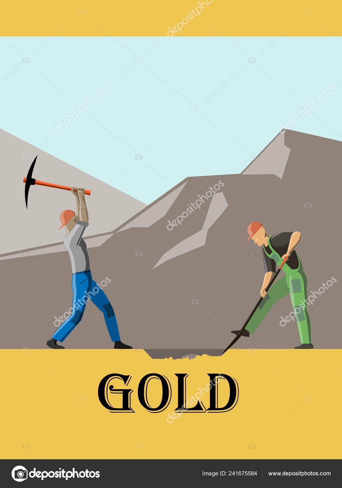 鉱山ストックベクター ロイヤリティフリー鉱山イラスト Depositphotos