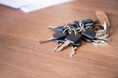 Anahtarlık Resepsiyon Office belge toplantı ile çok