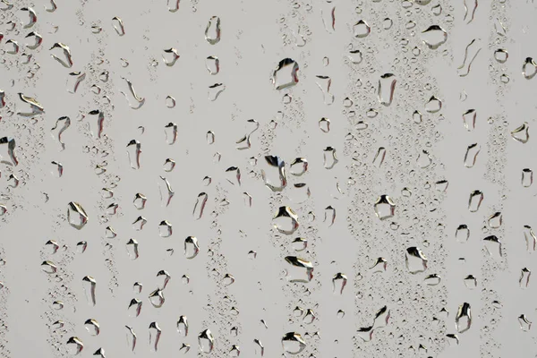 Texture Water Drop Glass — Stock Photo, Image