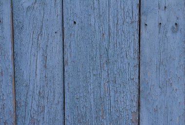 Eski karanlık mavi ahşap duvar, ayrıntılı arka plan fotoğraf doku.