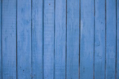 Eski karanlık mavi ahşap duvar, ayrıntılı arka plan fotoğraf doku.
