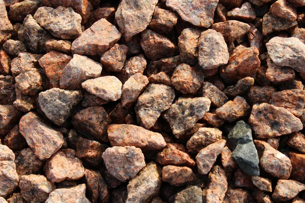 Granite Stones Background Small Red Granite Stones Background — Stock Photo, Image