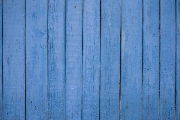 Eski karanlık mavi ahşap duvar, ayrıntılı arka plan fotoğraf doku.