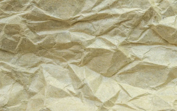 Crumpled Vintage Paper Background Old Kraft Paper Texture Background Paper — Stock Photo, Image
