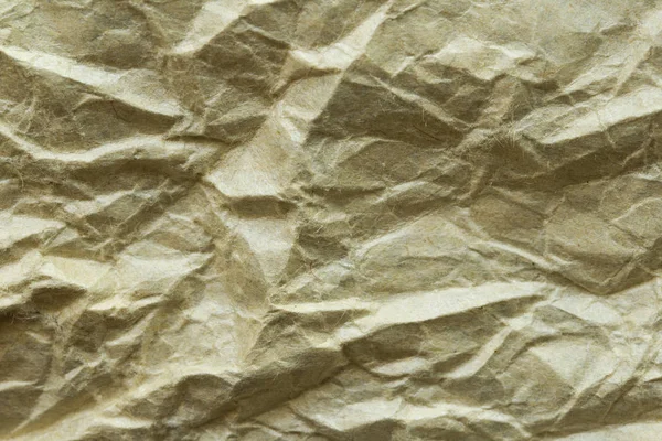 Zerknüllte Vintage Papier Hintergrund Alte Textur Oder Hintergrund Aus Kraftpapier — Stockfoto