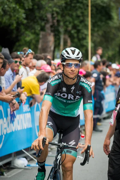 Roma Itália Maio 2018 Davide Formolo Bora Hansgrohe Team Encontra — Fotografia de Stock