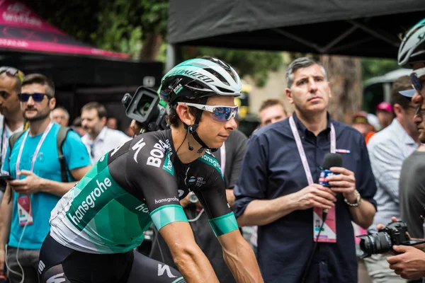 Roma Italia Mayo 2018 Davide Formolo Bora Hansgrohe Team Reúne — Foto de Stock