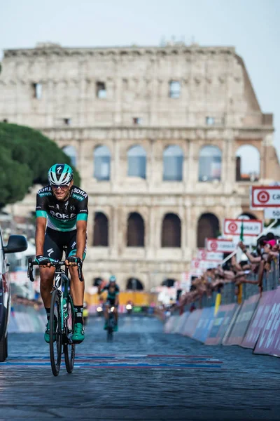 Roma Italia Mayo 2018 Grupo Ciclistas Profesionales Las Calles Roma — Foto de Stock