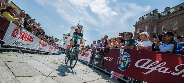 Venaria Reale Italia Mayo 2018 Davide Formolo Bora Hansgrohe Team — Foto de Stock