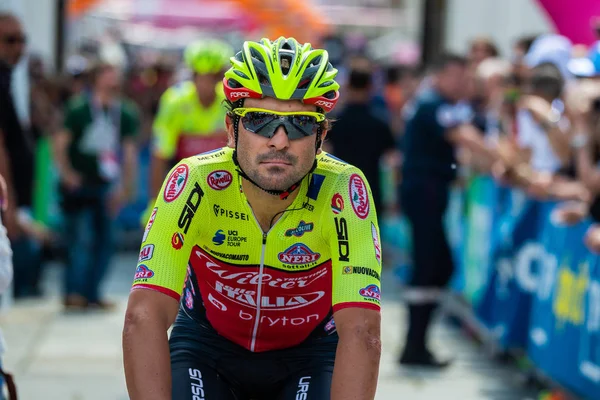 Venaria Reale Itália Maio 2018 Equipe Ciclista Profissional Wilier Triestina — Fotografia de Stock