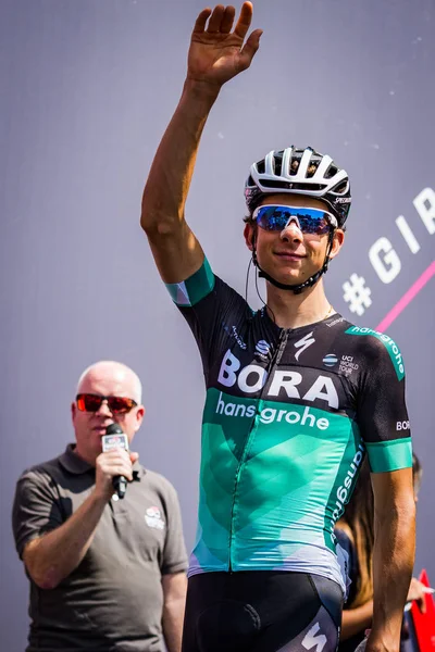 Abbiategrasso Itália Maio 2018 Davide Formolo Equipe Bora Hansgrohe Nas — Fotografia de Stock