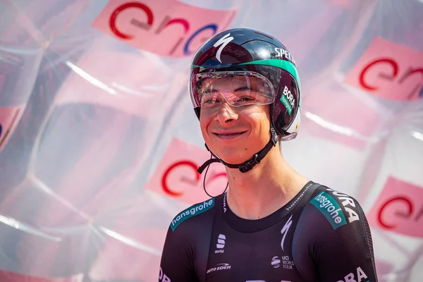 Verona Talya Haziran 2019 Davide Formolo Bora Hansgrohe Team Giro — Stok fotoğraf