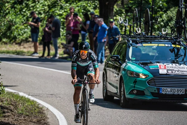 Vérone Italie Juin 2019 Cycliste Professionnel Bora Hansgrohe Team Sur — Photo