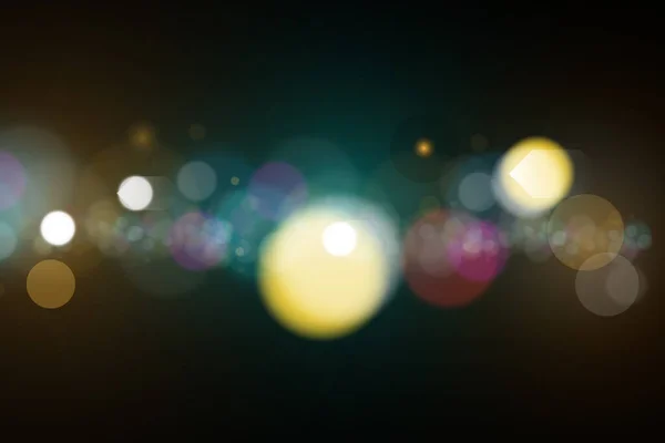 Blured Bokeh Abstract Licht Bokeh Hintergrund Vektorillustration — Stockvektor