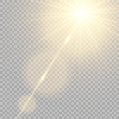 Güneş ışığı ve spot ışıklarıyla