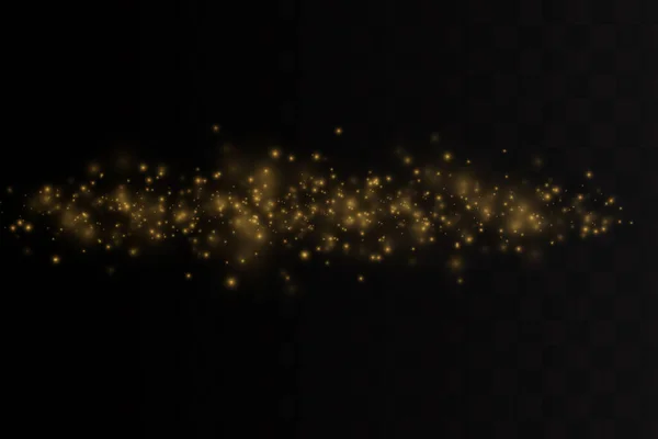 Χριστούγεννα Αφηρημένη Κομψό Φως Επίδραση Ένα Μαύρο Διαφανές Φόντο Κίτρινη — Διανυσματικό Αρχείο