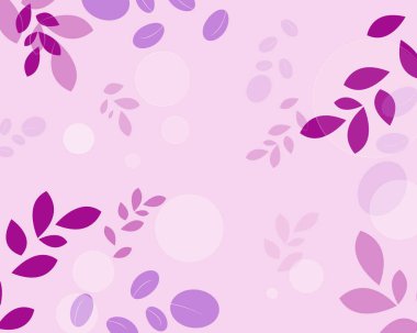 Vektörde Eğilimsiz Çiçeksiz Desen.