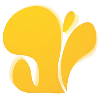 Soyut modern grafik öğeler. Dinamik formlar ve satır renkli. Akan sıvı şekillerle degrade soyut afiş. Bir logo, afiş veya sununun tasarım şablonu. Vektör