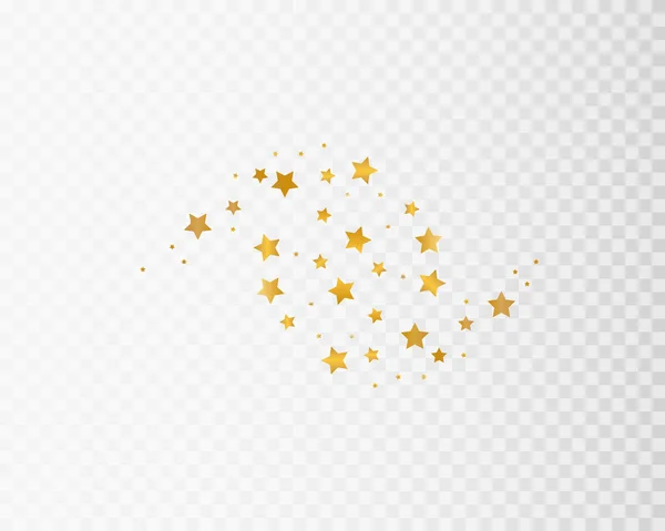 Des Étoiles Célébration Confettis Décoration Abstraite Pour Fête Fête Anniversaire — Image vectorielle