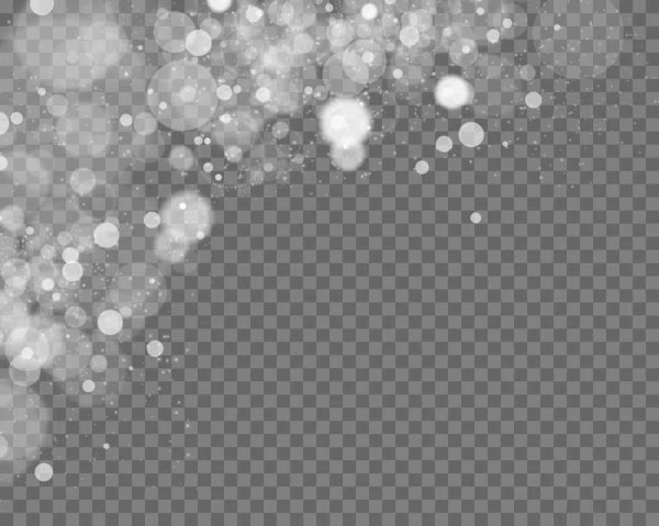 Эффект Свечения Векторная Иллюстрация Рождественская Вспышка Пыль — стоковый вектор