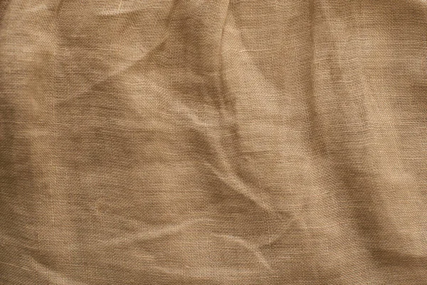 natural fabric linen texture, beige color, unbleached material for design.