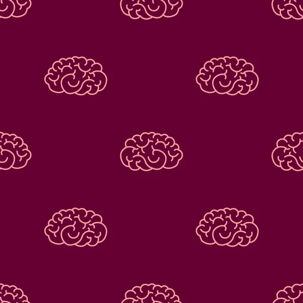 Мультипликационный мозг — стоковый вектор