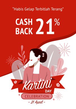 Kartini Günü kutlamasının bir resmi. Habis gelap terbitlah terang, karanlıktan sonra aydınlık gelir demek.