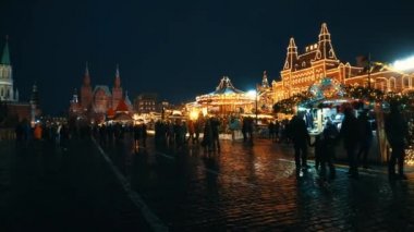 Kremlin, kırmızı kare, geleneksel Fuarı, kutlama, tatil, hafta gözleme