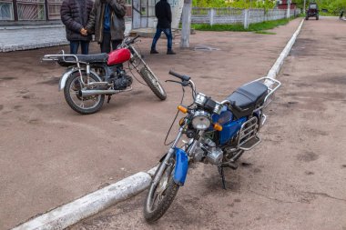 Kırsal bisikletçi mopedler, aktif yaşam tarzı