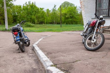 Kırsal bisikletçi mopedler, aktif yaşam tarzı