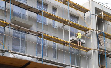 Yeni bir gökdelen inşaatı