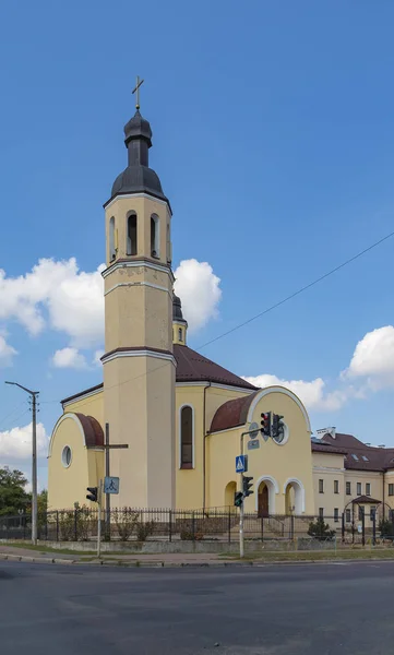 God's nieuwe bakstenen tempel, nieuw gebouwde. — Stockfoto