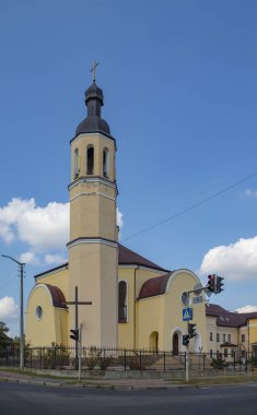 Tanrı 'nın yeni tuğla Tapınağı, daha yeni inşa edilmiş.