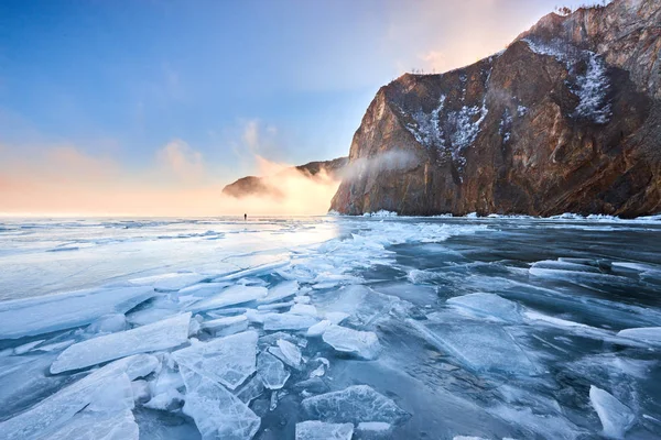 Lago Baikal Invierno — Foto de Stock