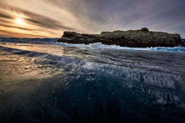 Baykal Gölü, kış