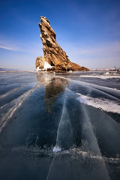 Baikal Lake Winter — Stock Photo, Image