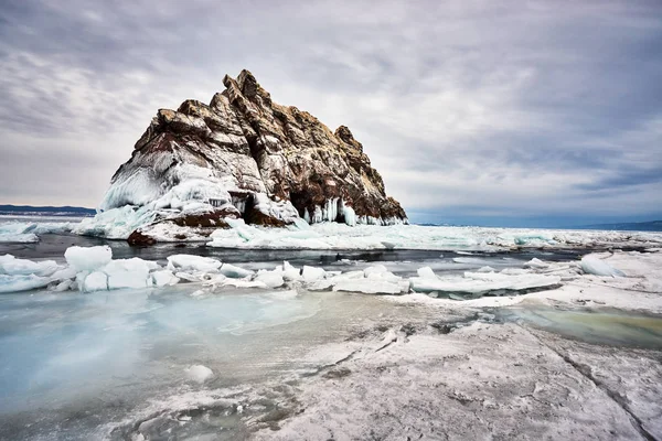 Baikalsee Winter — Stockfoto