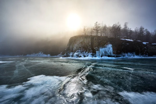 Baikal Lake Winter — Stock Photo, Image