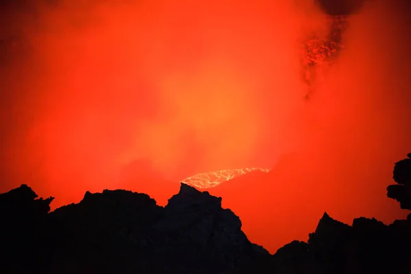 Vulcano Erta Ale — Foto Stock