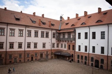 Mir, Beyaz Rusya-Mayıs 2017: Mirsky Zamok, Beyaz Rusya Hrodno İlçesi'nde bir Unesco Dünya Mirası