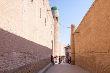 Antik Hiva şehir, BM bölge, Özbekistan, Orta Asya'nın iç avluya.