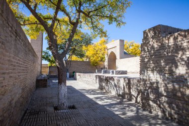 Buhara bölgesi, Özbekistan, Bahouddin majmuasi (anıt mezar). İslam kültürü için bir kutsal hac sitesi