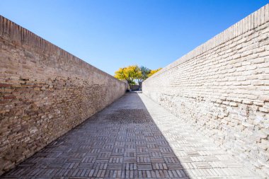 Chor Bekir, kutsal bir Müslüman kompleks, tuğla labirent. Yeşil bahçe vasıl belgili tanımlık son
