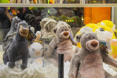 Feria de Abril de Barcelona, (30-04-2018), Catalonia, İspanya. Atmosfer ve Katalonya kurulan Endülüs toplumun bu ünlü geleneksel ve folklorik Fuar her yıl düzenlendiği Barcelona Forum teçhizatları.