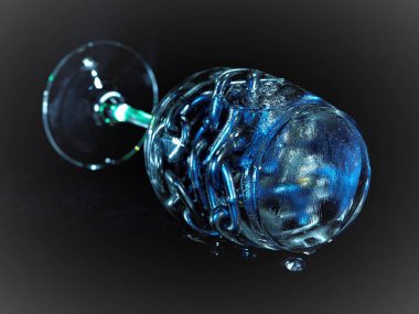 bir bardak dondurulmuş zinciri