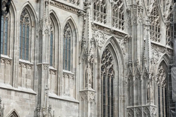 Vienna Austria Agosto 2019 Esterno Della Cattedrale Stephansplatz Austria Agosto — Foto Stock