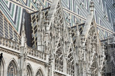 Duomo cephesinin ayrıntıları, Avusturya, Viyana