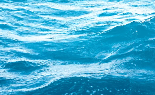 相片宏观自然背景蓝色透明水与波浪 — 图库照片